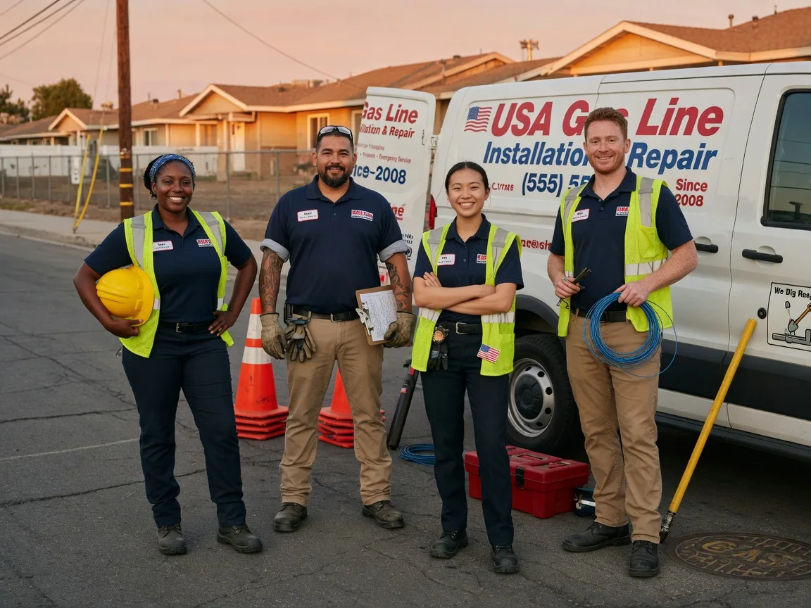 Gas Line Installation company in Newport, PA